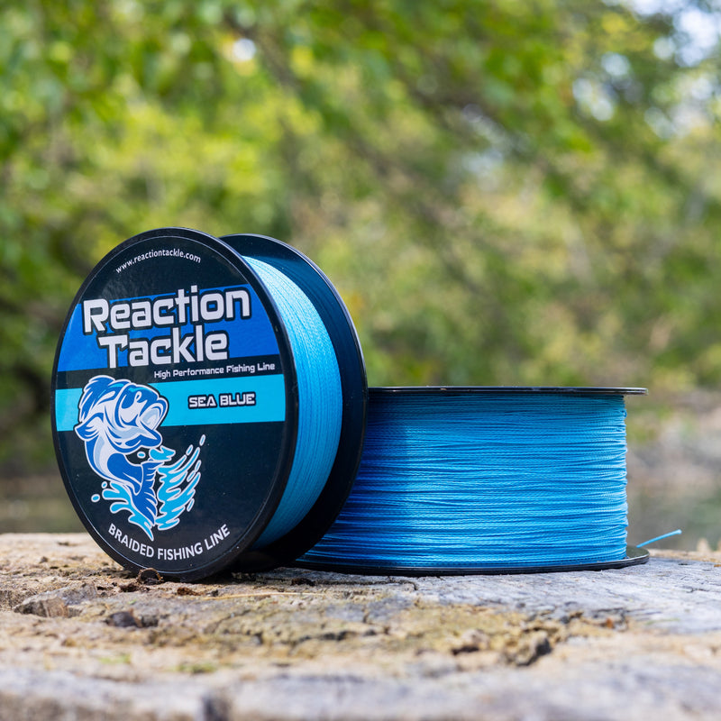Load image into Gallery viewer, Reaction Tackle Braided Fishing Line - Sea Blue