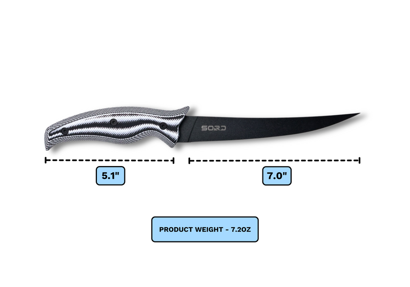 Load image into Gallery viewer, 7" FILLET KNIFE - MEDIUM FLEX