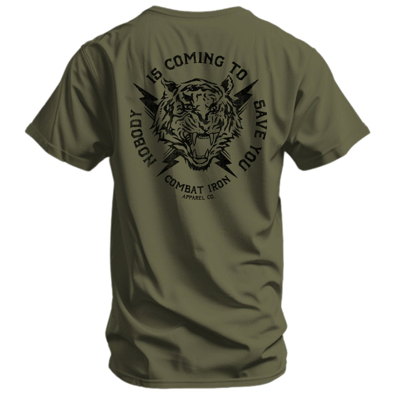 Load image into Gallery viewer, Nobody Is Coming To Save You Men's T-Shirt