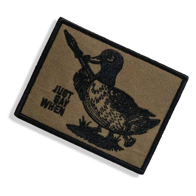Load image into Gallery viewer, Just Say When Velcro Large Patch
