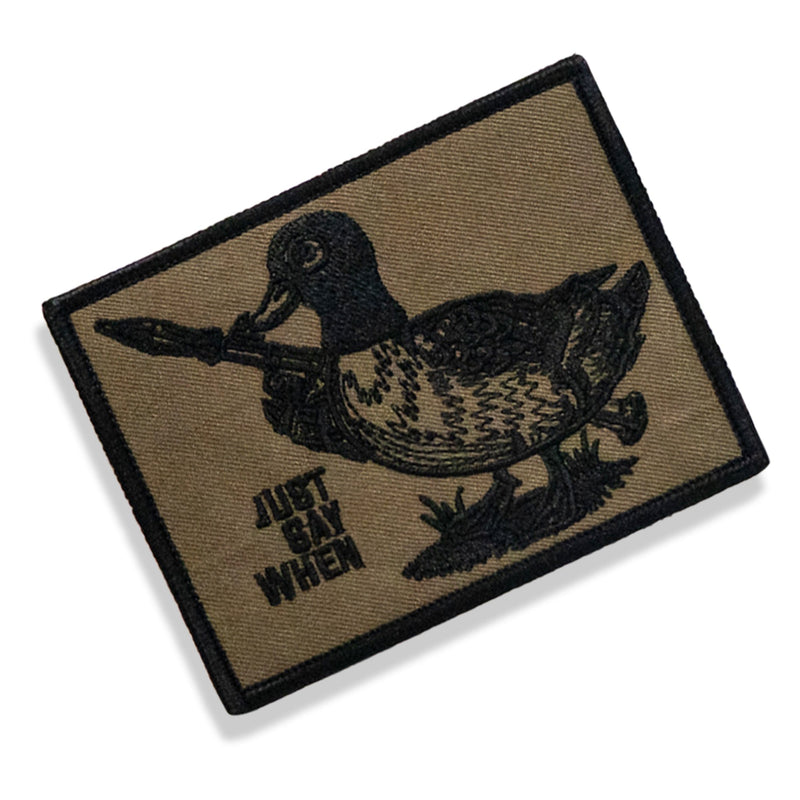 Load image into Gallery viewer, Just Say When Velcro Large Patch