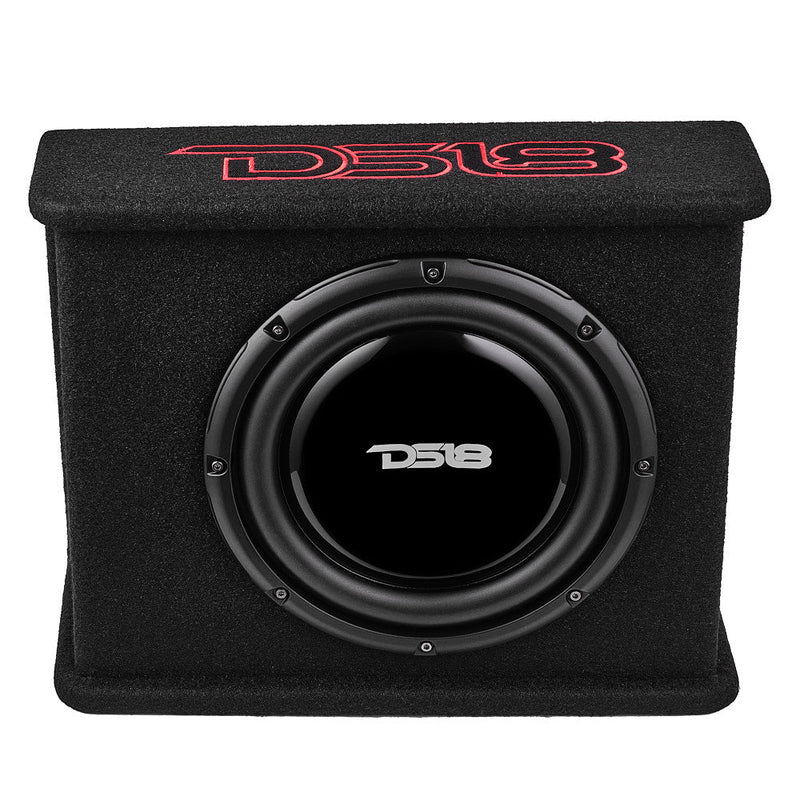Load image into Gallery viewer, 10" Loaded Amplified Shallow Subwoofer Enclosure 350 Watts Rms