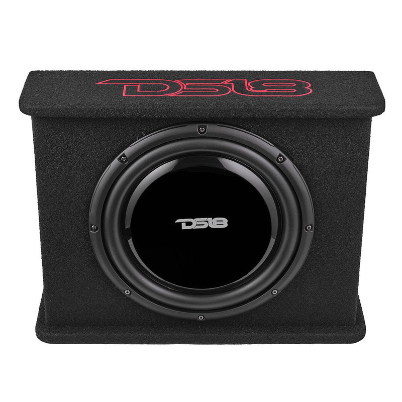 Load image into Gallery viewer, 12" Loaded Amplified Shallow Subwoofer Enclosure 350 Watts Rms
