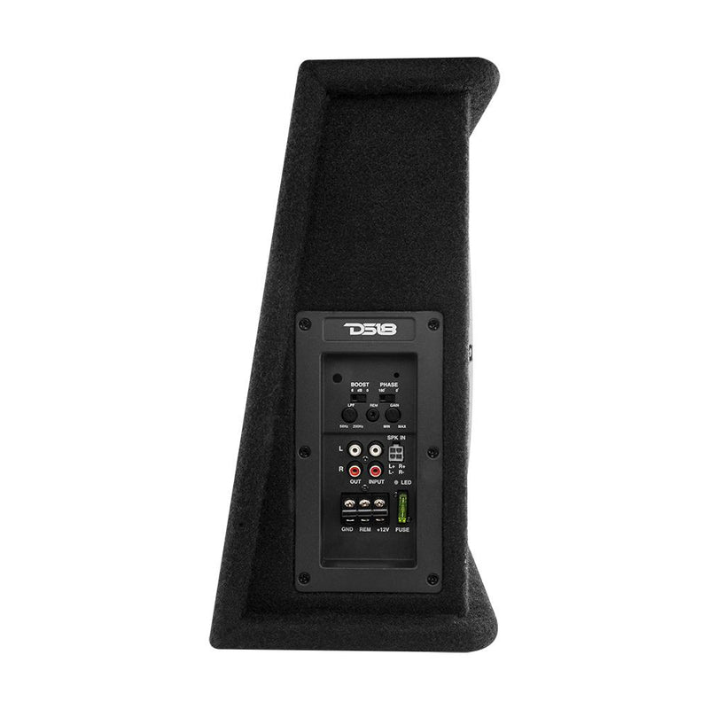 Load image into Gallery viewer, 12" Loaded Amplified Shallow Subwoofer Enclosure 350 Watts Rms