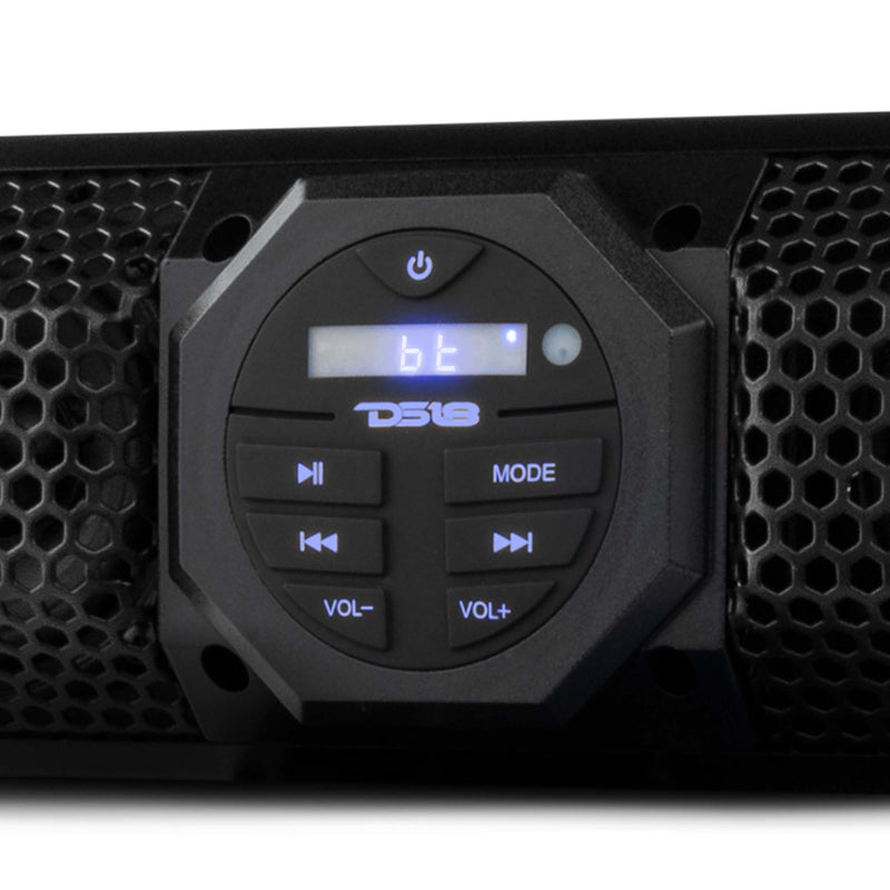 Load image into Gallery viewer, 37" Marine Amplified with Bluetooth Sound Bar Speaker System 10 Speakers 1200 Watts