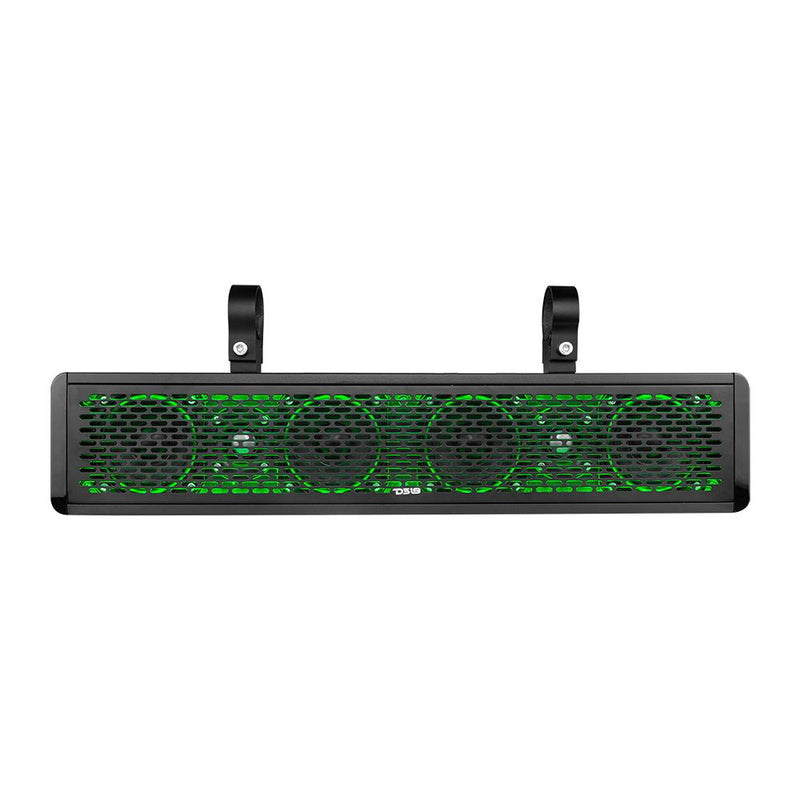 Load image into Gallery viewer, DS18 HYDRO SBAR25 25" Marine Water Resistant Sound Bar Speaker System RGB LED Lights 6 Speakers 600 Watts