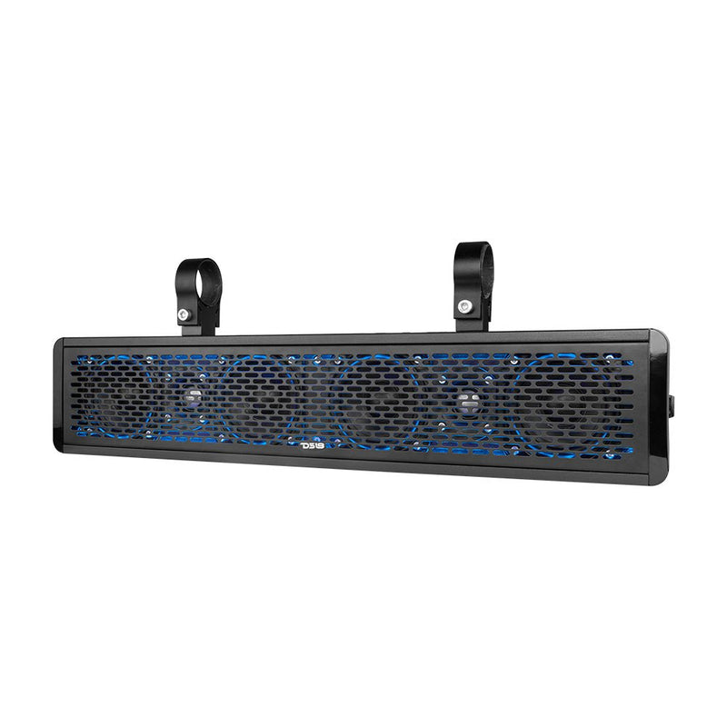 Load image into Gallery viewer, DS18 HYDRO SBAR25 25" Marine Water Resistant Sound Bar Speaker System RGB LED Lights 6 Speakers 600 Watts