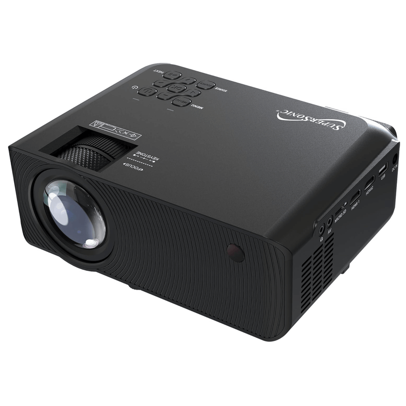 Load image into Gallery viewer, Supersonic Home Theater Projector with Bluetooth