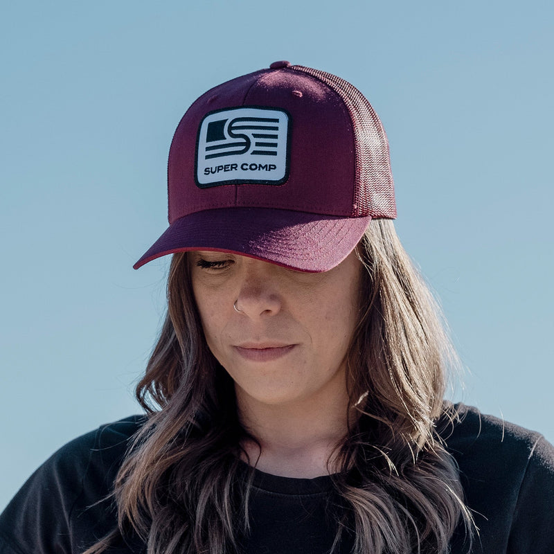 Load image into Gallery viewer, Classic Trucker Cap With Patch