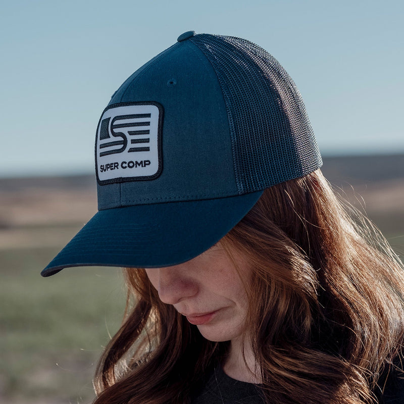 Load image into Gallery viewer, Classic Trucker Cap With Patch