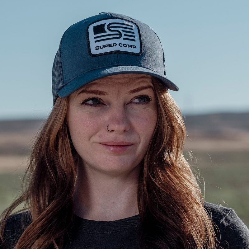 Load image into Gallery viewer, Classic Trucker Cap With Patch