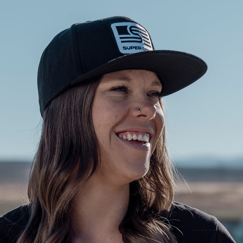 Load image into Gallery viewer, Snapback Flex fit Flat brim Cap With Patch