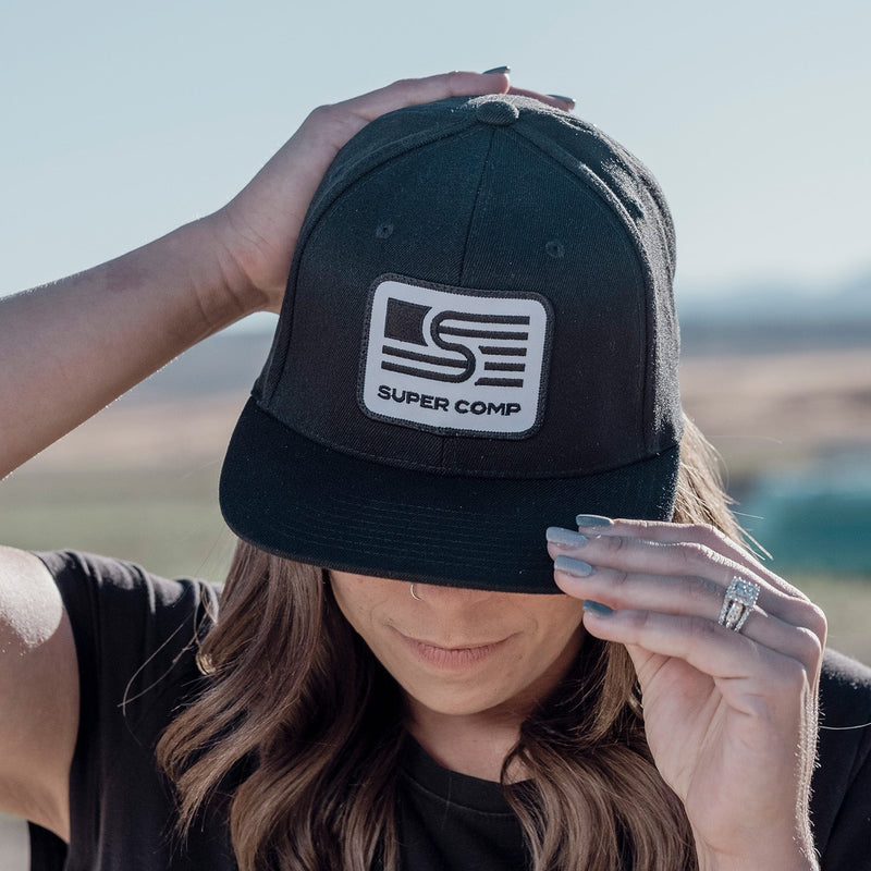 Load image into Gallery viewer, Snapback Flex fit Flat brim Cap With Patch