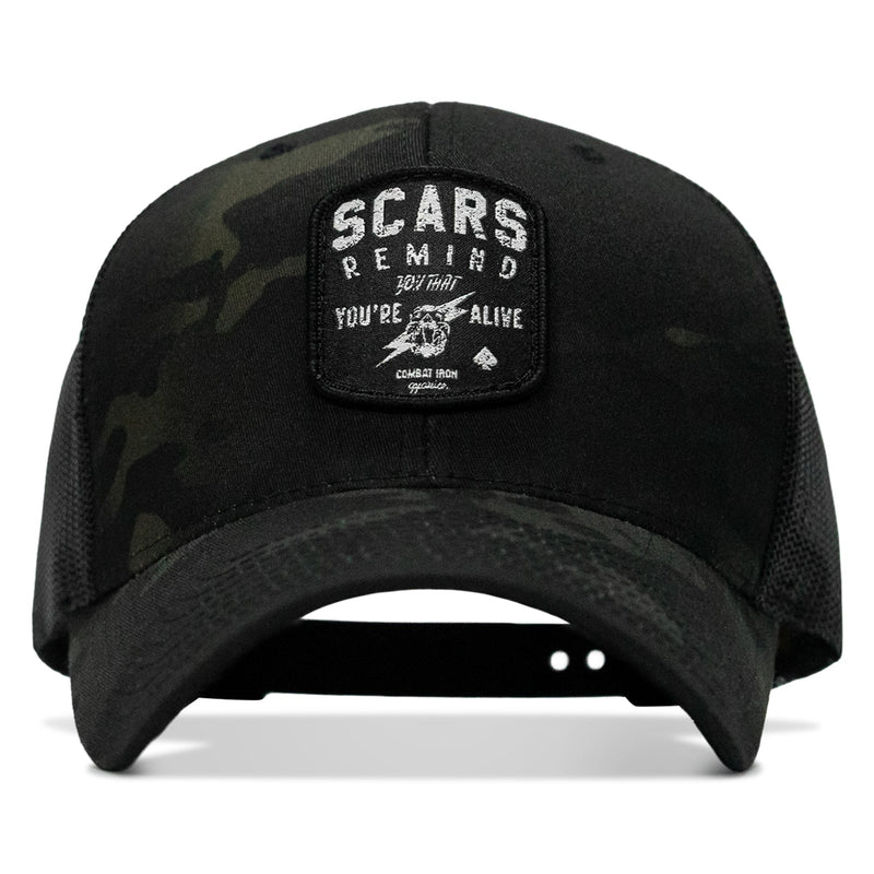 Load image into Gallery viewer, Scars Patch Snapback Hat