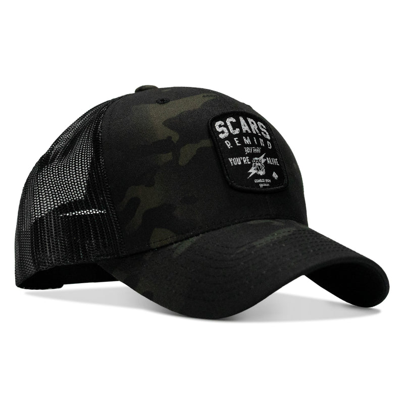 Load image into Gallery viewer, Scars Patch Snapback Hat