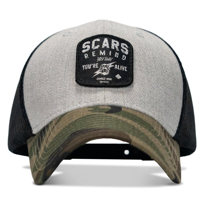 Load image into Gallery viewer, Scars Patch Snapback Hat