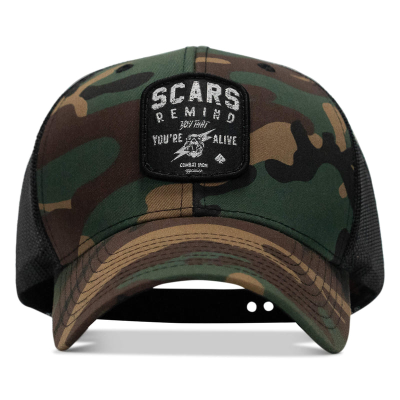 Load image into Gallery viewer, Scars Patch Snapback Hat