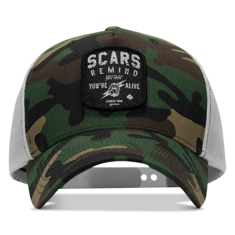 Load image into Gallery viewer, Scars Patch Snapback Hat