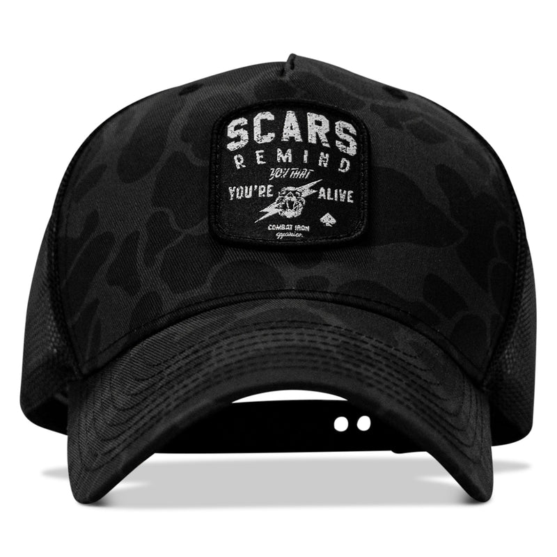 Load image into Gallery viewer, Scars Patch Snapback Hat
