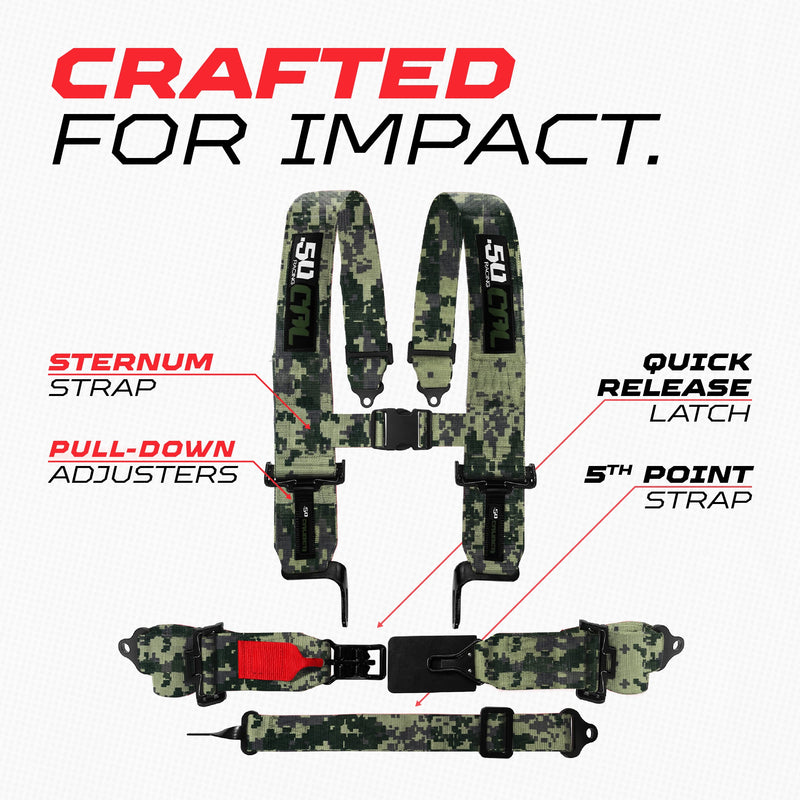 Load image into Gallery viewer, SFI Approved 2" and 3" 5 point Harness, Racing Harness