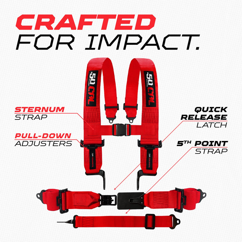 Load image into Gallery viewer, SFI Approved 2" and 3" 5 point Harness, Racing Harness