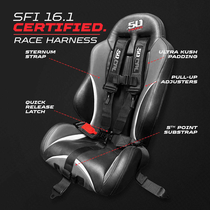 Load image into Gallery viewer, SFI Approved 2" and 3" 5 point Harness, Racing Harness