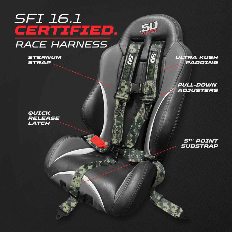 Load image into Gallery viewer, SFI Approved 2" and 3" 5 point Harness, Racing Harness