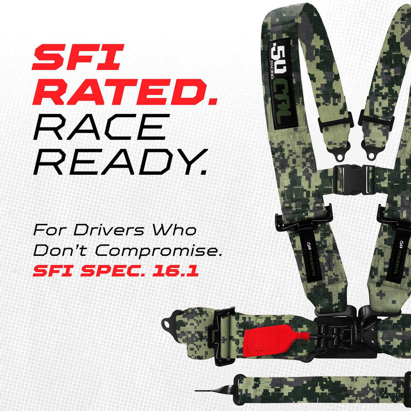 Load image into Gallery viewer, SFI Approved 2" and 3" 5 point Harness, Racing Harness