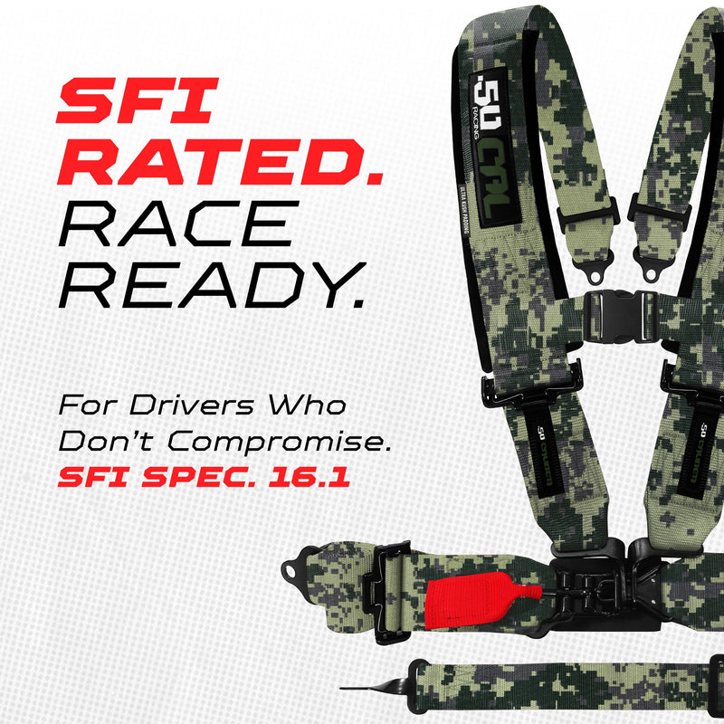 Load image into Gallery viewer, SFI Approved 2" and 3" 5 point Harness, Racing Harness