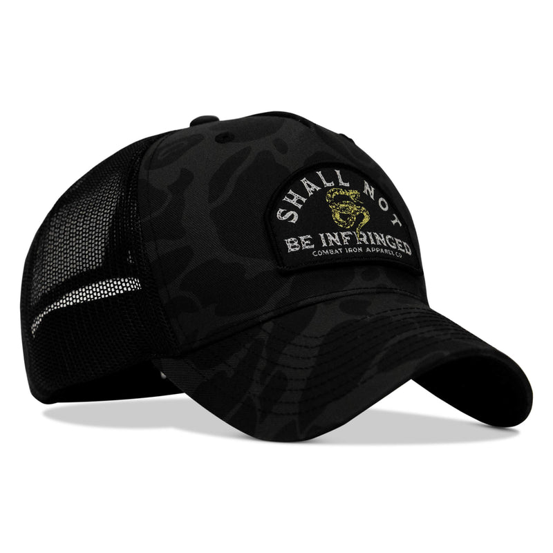Load image into Gallery viewer, Shall Not Be Infringed Patch Snapback Hat