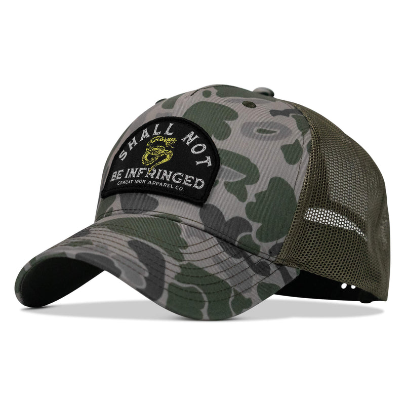 Load image into Gallery viewer, Shall Not Be Infringed Patch Snapback Hat