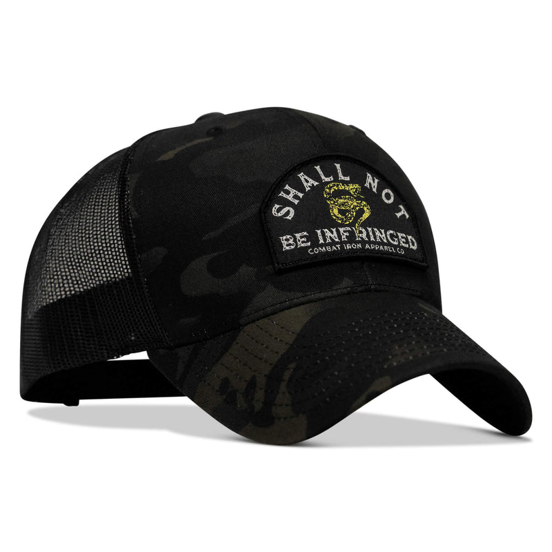 Load image into Gallery viewer, Shall Not Be Infringed Patch Snapback Hat
