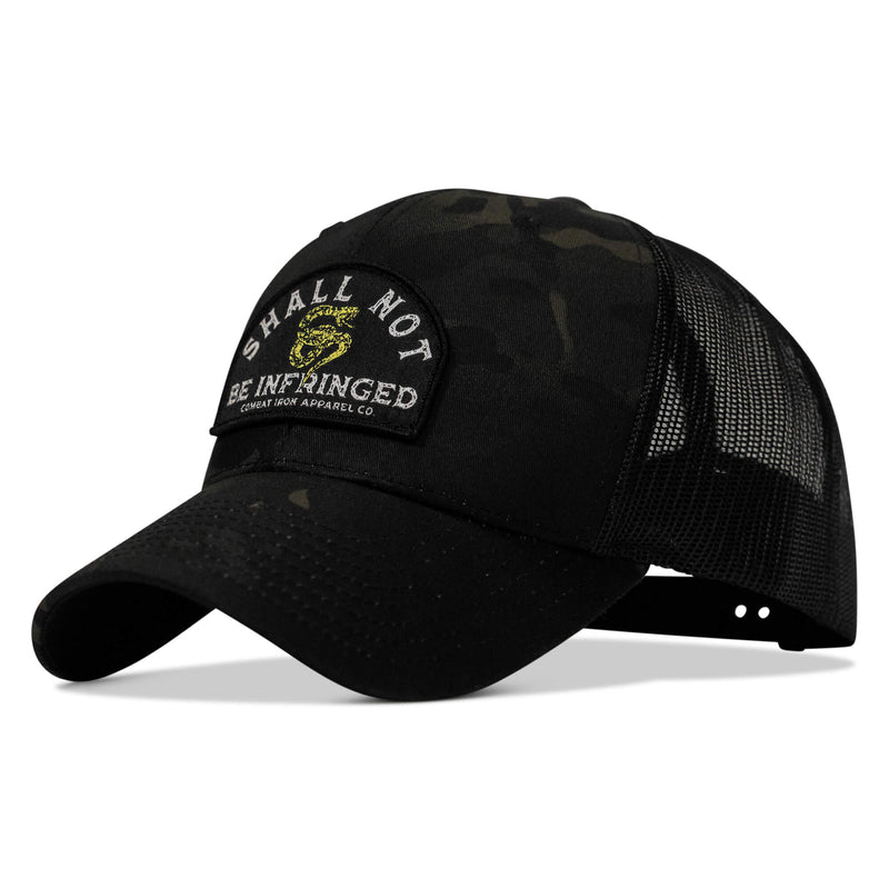 Load image into Gallery viewer, Shall Not Be Infringed Patch Snapback Hat