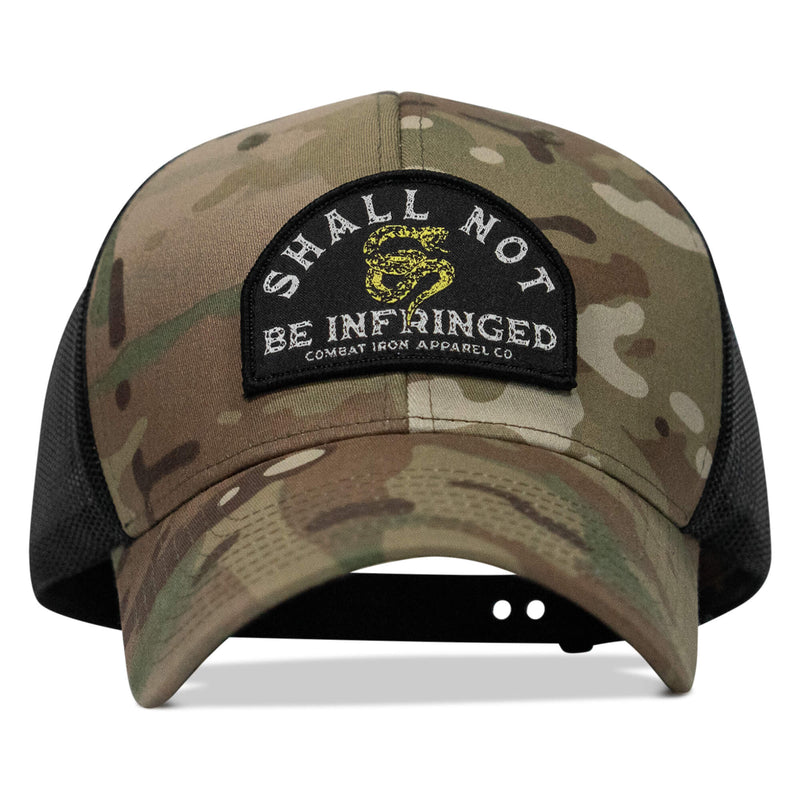 Load image into Gallery viewer, Shall Not Be Infringed Patch Snapback Hat