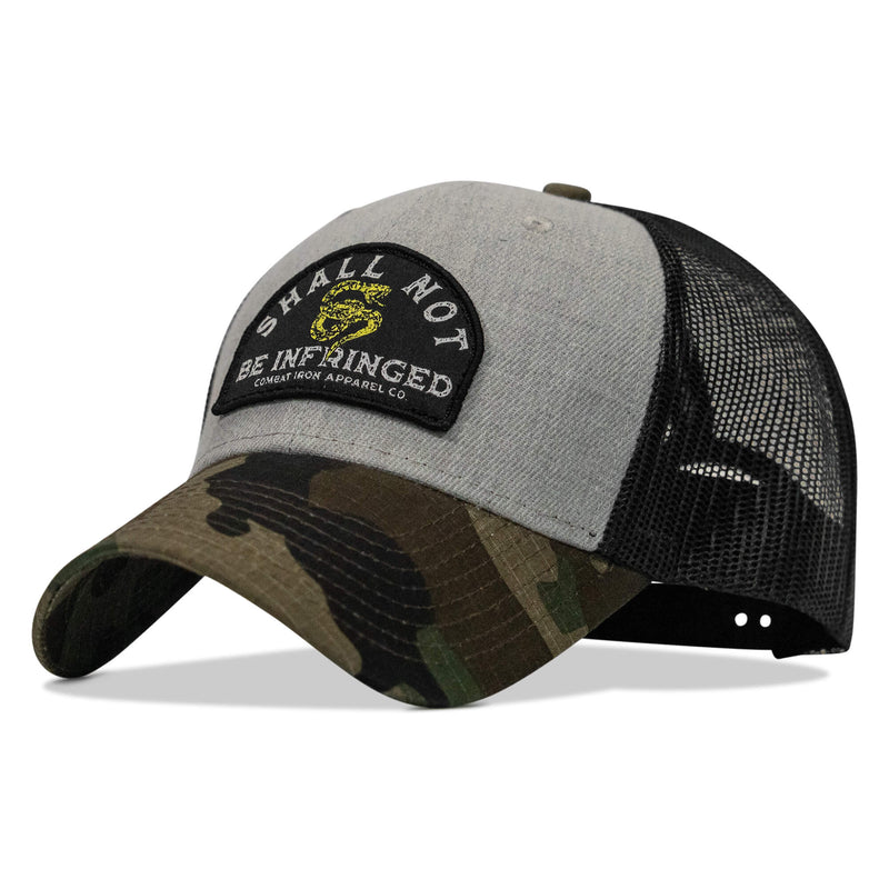 Load image into Gallery viewer, Shall Not Be Infringed Patch Snapback Hat