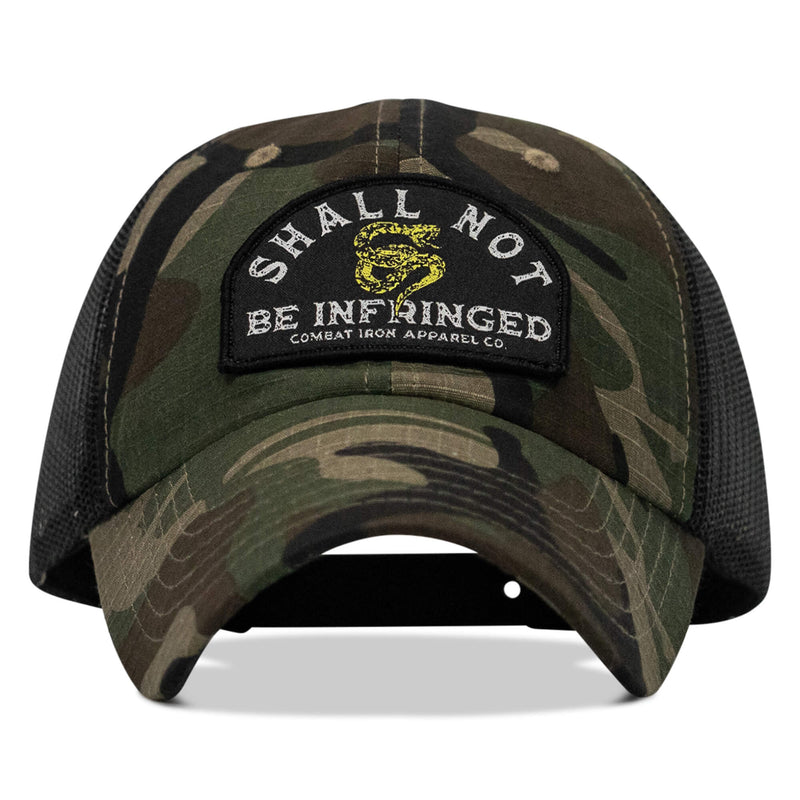 Load image into Gallery viewer, Shall Not Be Infringed Patch Tactical Ripstop Mesh Snapback Hat