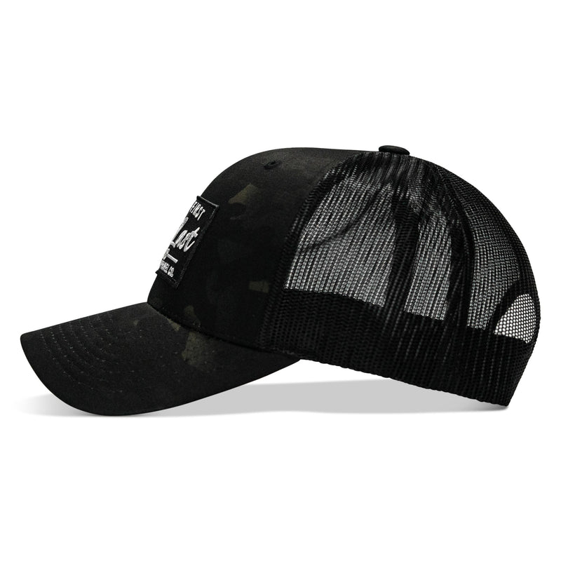 Load image into Gallery viewer, Shoot First. Die Last. Club Patch Snapback