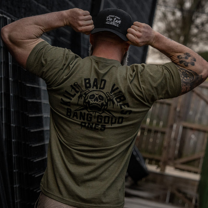 Load image into Gallery viewer, Shoot First. Die Last. Club Patch Snapback