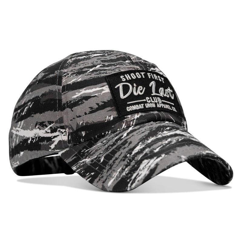 Load image into Gallery viewer, Shoot First. Die Last. Club Patch Tactical Ripstop Mesh Snapback Hat