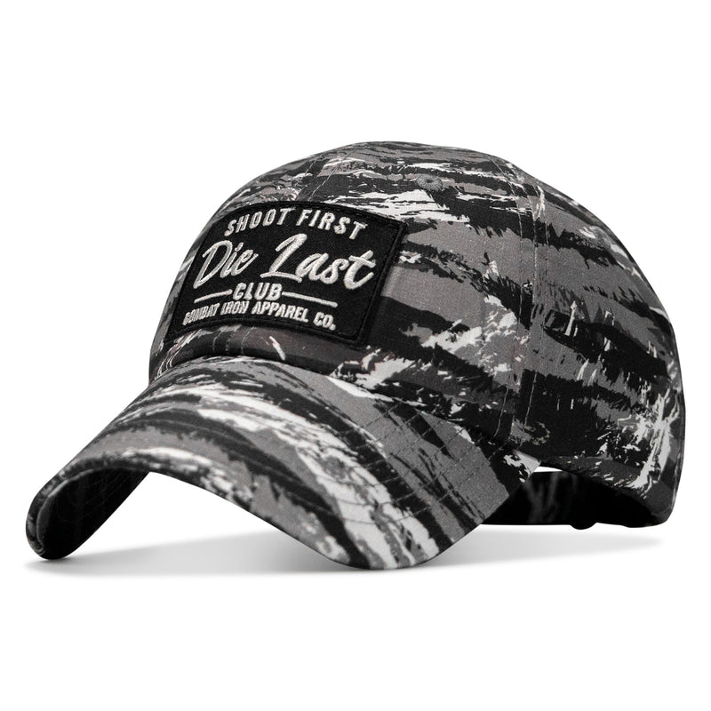 Load image into Gallery viewer, Shoot First. Die Last. Club Patch Tactical Ripstop Mesh Snapback Hat