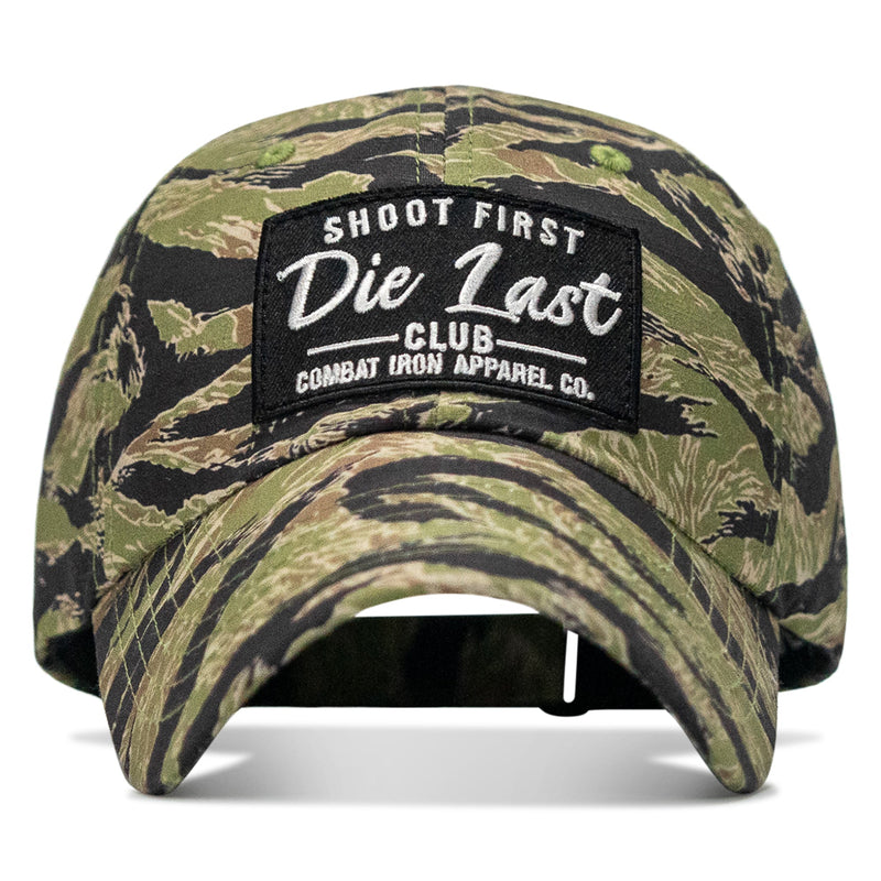Load image into Gallery viewer, Shoot First. Die Last. Club Patch Tactical Ripstop Mesh Snapback Hat