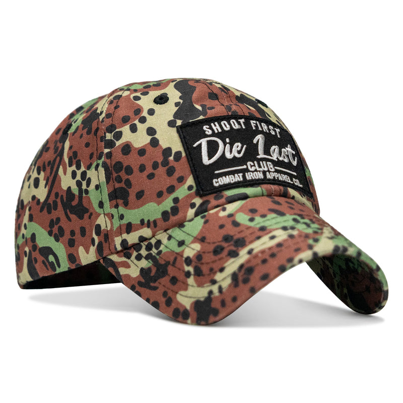 Load image into Gallery viewer, Shoot First. Die Last. Club Patch Tactical Ripstop Mesh Snapback Hat