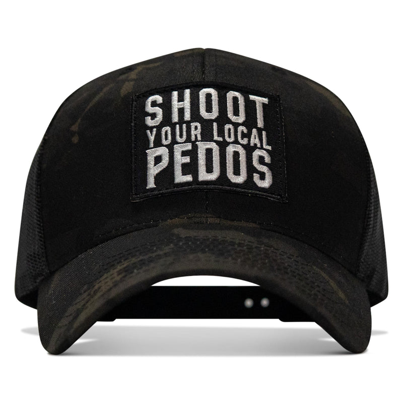 Load image into Gallery viewer, Shoot Your Local Pedos Patch Snapback