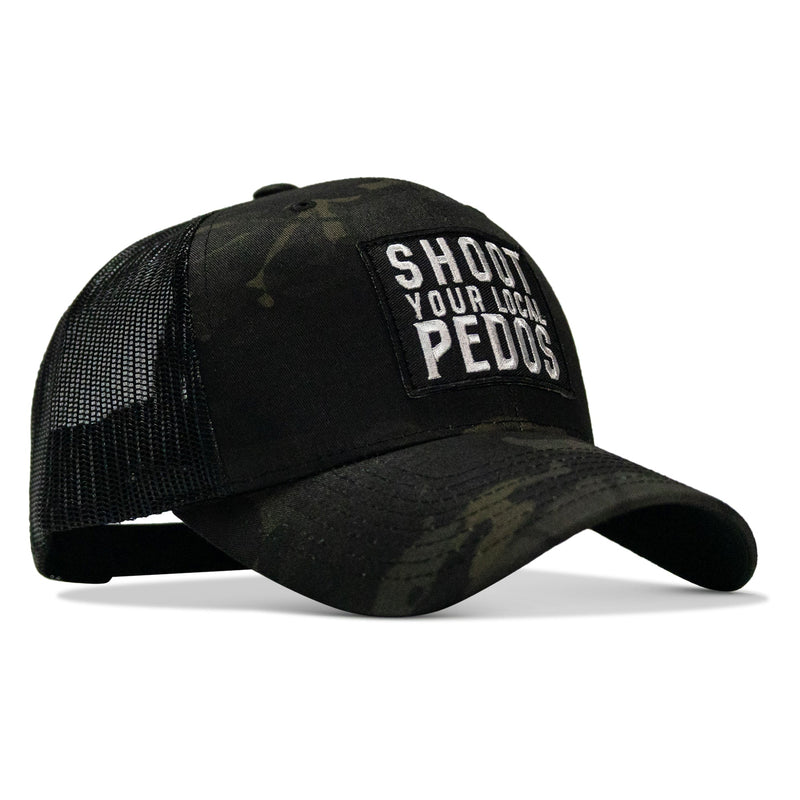Load image into Gallery viewer, Shoot Your Local Pedos Patch Snapback