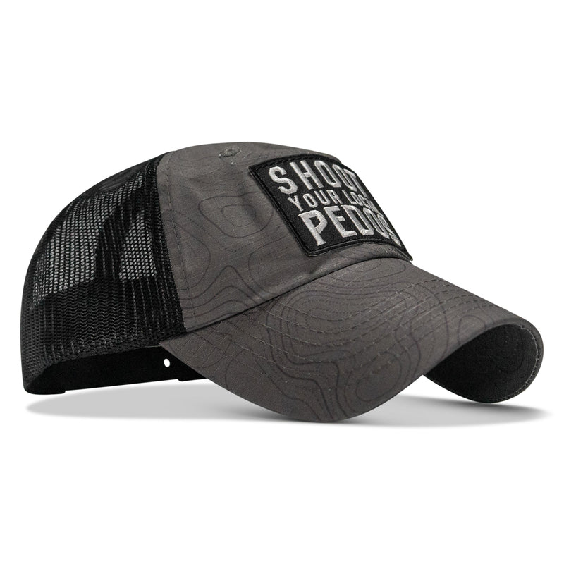 Load image into Gallery viewer, Shoot Your Local Pedos Patch Tactical Ripstop Mesh Snapback Hat