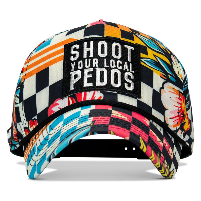 Load image into Gallery viewer, Shoot Your Local Pedos Patch Weekender Waterproof Snapback