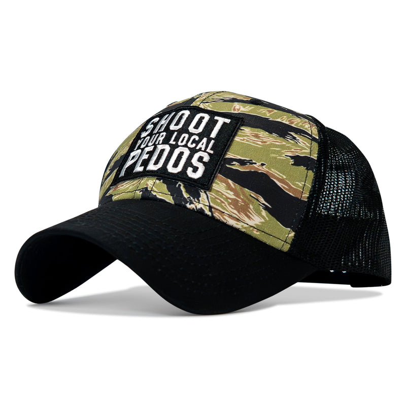 Load image into Gallery viewer, Shoot Your Local Pedos Patch Original Ripstop Snapback Hat