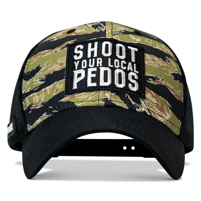 Load image into Gallery viewer, Shoot Your Local Pedos Patch Original Ripstop Snapback Hat