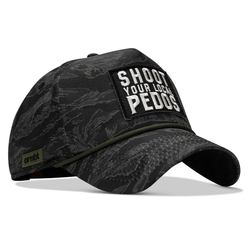 Load image into Gallery viewer, Shoot Your Local Pedos Patch Weekender Waterproof Snapback