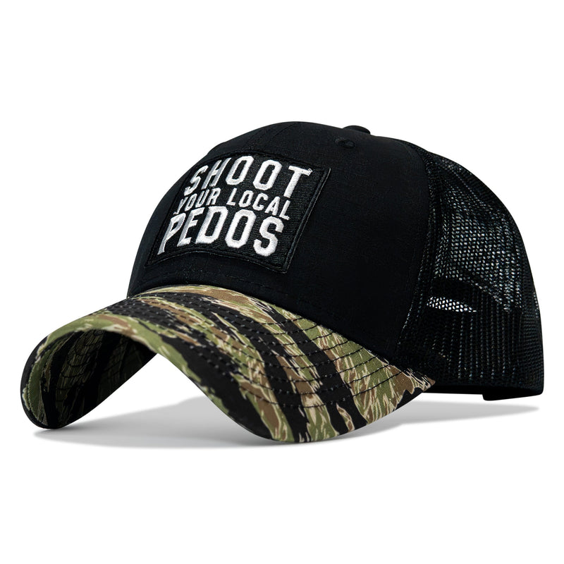 Load image into Gallery viewer, Shoot Your Local Pedos Patch Original Ripstop Snapback Hat